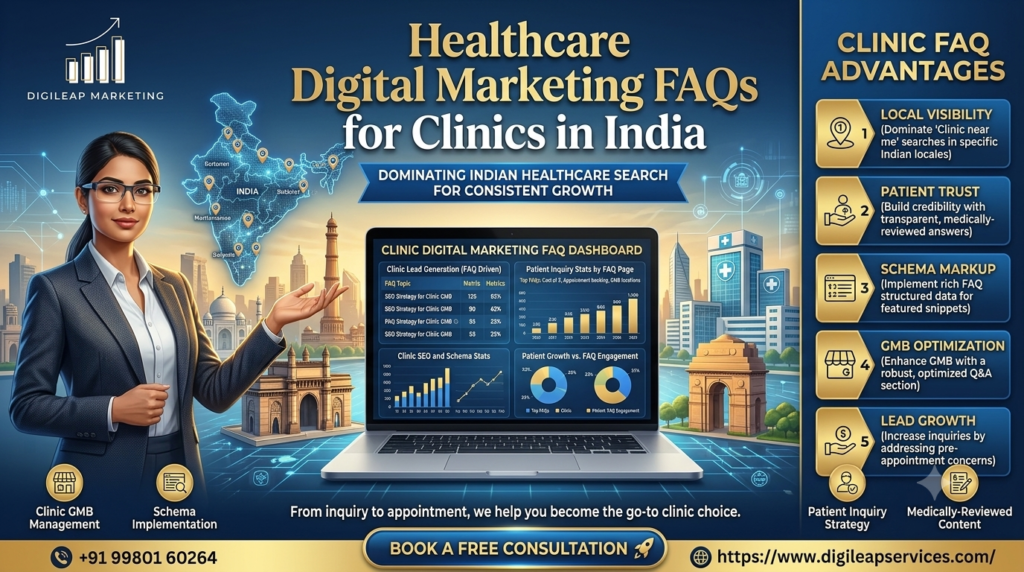 Healthcare Digital Marketing FAQs for Clinics in India