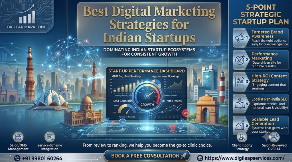 Best Digital Marketing Strategies for Indian Startups