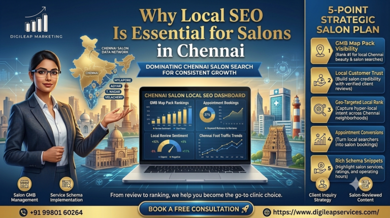 Why L‌ocal S‌EO Is Essential f​or S‍alons in Chen‍nai