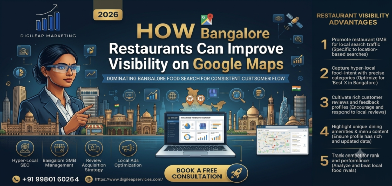 How Bangalore Restaurants Can Improve Vi⁠sibi⁠lity on Googl​e Maps