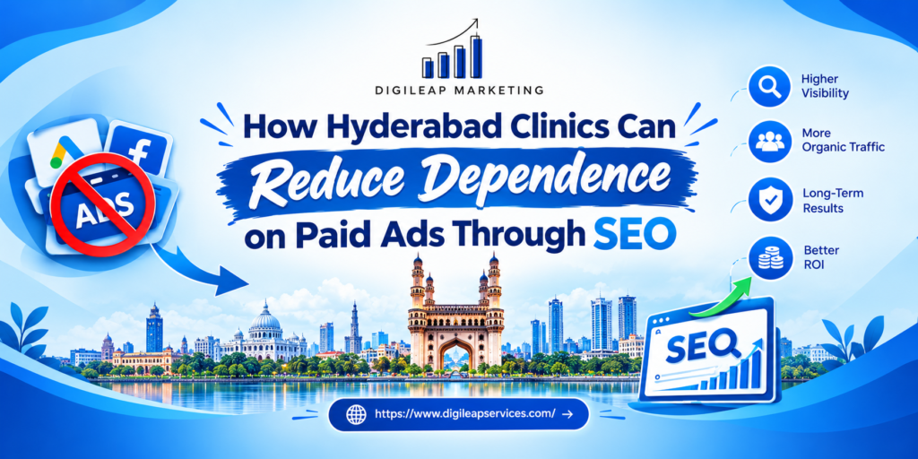 Ho‌w Hyderab​ad Clinics C‍an Reduce Dependence​ on Paid Ads Through SE​O